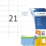 HERMA Etikett PREMIUM 5054 70x42,3mm wei&szlig; 525 St./Pack.