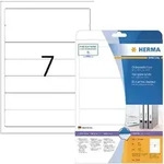 HERMA 5090 Ordneretiketten A4 38 x 192 mm Wei&szlig; 175 St&uuml;ck