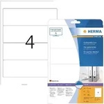 HERMA SPECIAL A4 Ordneretiketten Haftend Breit 5095 DIN A4 6,1 x 19,2 x 6,1 cm Wei&szlig;