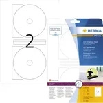 HERMA CD/DVD Etikett 5115 116mm Maxi wei&szlig; 50 St./Pack.