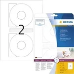 HERMA CD/DVD Etikett Special 5079 116mm wei&szlig; 50 St./Pack.