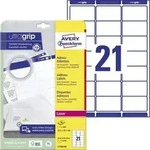 AVERY Zweckform Abziehhilfe QuickPEEL,ultragrip Adressetiketten L7160-40
