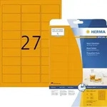 HERMA Etikett 5141 63,5x29,6mm neonorange 540 St./Pack.