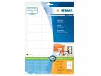 HERMA Etiketten Premium 66x33,8mm weiß 240 Stück permanent haftend