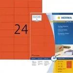 HERMA Etikett SuperPrint 4407 70x37mm rot 2.400 St./Pack.