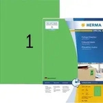 HERMA Etikett SPECIAL 4404 210x297mm gr&uuml;n 100 St./Pack.