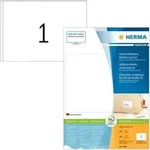 HERMA PREMIUM Adressetiketten 148,5 x 205 mm, 400 Etiketten, wei&szlig;, matt, permanent