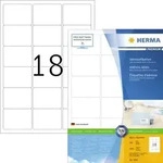 HERMA Etikett PREMIUM 4265 63,5x46,6mm wei&szlig; 1.800 St./Pack