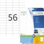 HERMA Etikett PREMIUM 5052 52,5x21,2mm wei&szlig; 1.400 St./Pack.