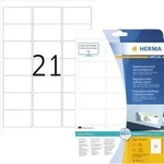 HERMA Etikett Movables 5074 63,5x38,1mm sk wei&szlig; 525 St./Pack.