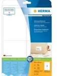 HERMA PREMIUM Adressetiketten 99,1 x 139 mm, 400 Etiketten, wei&szlig;, matt, permanent