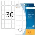 HERMA Vielzwecketiketten, 19 x 27 mm, 960 Etiketten, wei&szlig;, permanent haftend, f&uuml;r