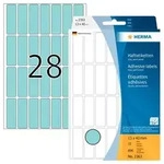 HERMA Vielzwecketiketten 13 x 40 mm, 896 Etiketten, blau, permanent haftend, f&uuml;r