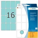 HERMA Vielzwecketiketten 25 x 40 mm, 512 Etiketten, blau, permanent haftend, f&uuml;r