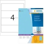 HERMA Ordneretiketten 192 x 61 mm, 400 Etiketten, blau, permanent haftend, f&uuml;r