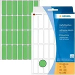 HERMA Vielzwecketiketten 13 x 40 mm, 896 Etiketten, gr&uuml;n, permanent haftend, f&uuml;r