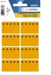 HERMA Tiefk&uuml;hletikett 3774 26x40mm orange 48 St./Pack.