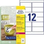AVERY Zweckform L4776REV-20 Wetterfeste Etiketten DIN A4 Wei&szlig; 99,1 x 42,3 mm 20