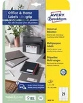 AVERY Zweckform Universal-Etiketten Office&Home, 70 x 42,3mm