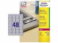 Avery Zweckform Etikett L6009-100 45,7x21,2mm Typenschild 4.800St.