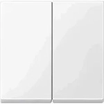 Merten System M Wippe Serien, Schalter/Taster, polarwei&szlig;, gl&auml;nzend, ohne ISO