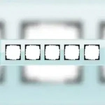 Gira Abdeckrahmen 5f.glas 021518