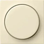 Gira System 55 Drehknopf, Schalter/Dimmer, wei&szlig;, gl&auml;nzend, 065001