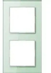 Jung Glasrahmen 2-fach mt/ws AC 582 GL WMT AC582GLWMT