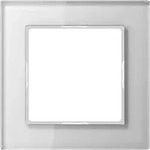 Jung Glasrahmen 1-fach aws AC 581 GL WW AC581GLWW