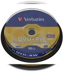 Verbatim DVD+RW Matt Silver 4,7 GB 10 St&uuml;ck(e)