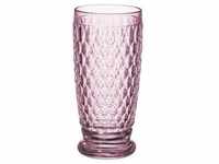 Villeroy & Boch Boston Coloured Longdrinkglas / Bierbecher Rose 16,2cm 300ml