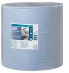 Tork Reinigungspapier Riesenrolle blau W1, 1 Rolle (130050)