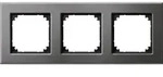 Merten Metallrahmen 3f.rho/gr 475314