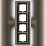 Busch-Jaeger Rahmen 4-fach 1724-845 2CKA001754A4661