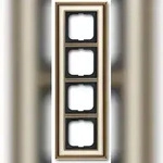 Busch-Jaeger Rahmen 4-fach 1724-848 2CKA001754A4656