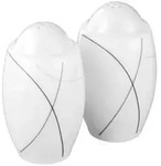 Esmeyer 1 x Seltmann Garnitur Salz und Pfeffer, Form: Trio, Dekor: 71381 Highline
