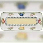 Villeroy & Boch French Garden Charm & Breakfast Kuchenplatte eckig 35x16cm