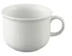 Thomas Trend Weiss Kaffee Obertasse 0,18l