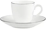 Villeroy & Boch Anmut Platinum No.1 Mokka-/Espressotasse mit Untertasse 60 ml