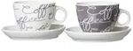 Ritzenhoff & Breker CORNELLO Cappuccino Set grau 4-teilig