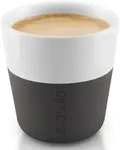 Eva Solo Espresso-Becher 2er Set Schwarz 80 ml