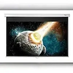 Optoma DS-9084PMG+ Rollo Leinwand, 186 x 104.5 16:9, mattweiss