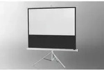 celexon Stativleinwand Economy 244 x 138 cm - White Edition