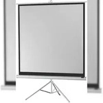 celexon Stativleinwand Economy 133 x 133 cm - White Edition
