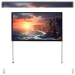celexon Faltrahmen Leinwand Mobil Expert 203 x 127 cm , R&uuml;ckprojektion