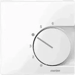 Merten System M Zentralplatte, Raumtemperaturregler, polarwei&szlig;, gl&auml;nzend, diverse