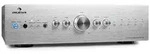auna CD708 Stereo-Verst&auml;rker AUX Phono Silber 600W Silber-Metallic