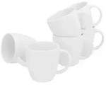 CreaTable Victoria Weiss Kaffeebecher 6-tlg Porzellan