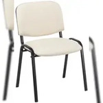 CLP Stapelstuhl Ken Kunstleder creme