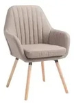CLP Stuhl Florian Stoff Natura taupe